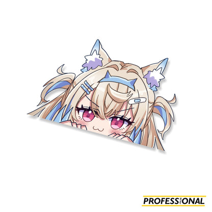 Fuwawa - Peeking Sticker