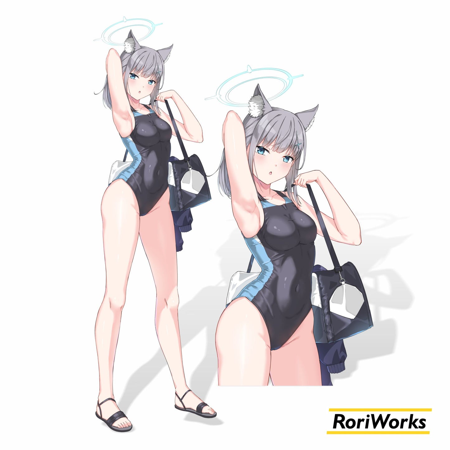 Shiroko (Swimsuit) - Sticker