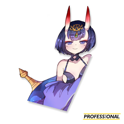 Shuten Douji - Peeking Sticker