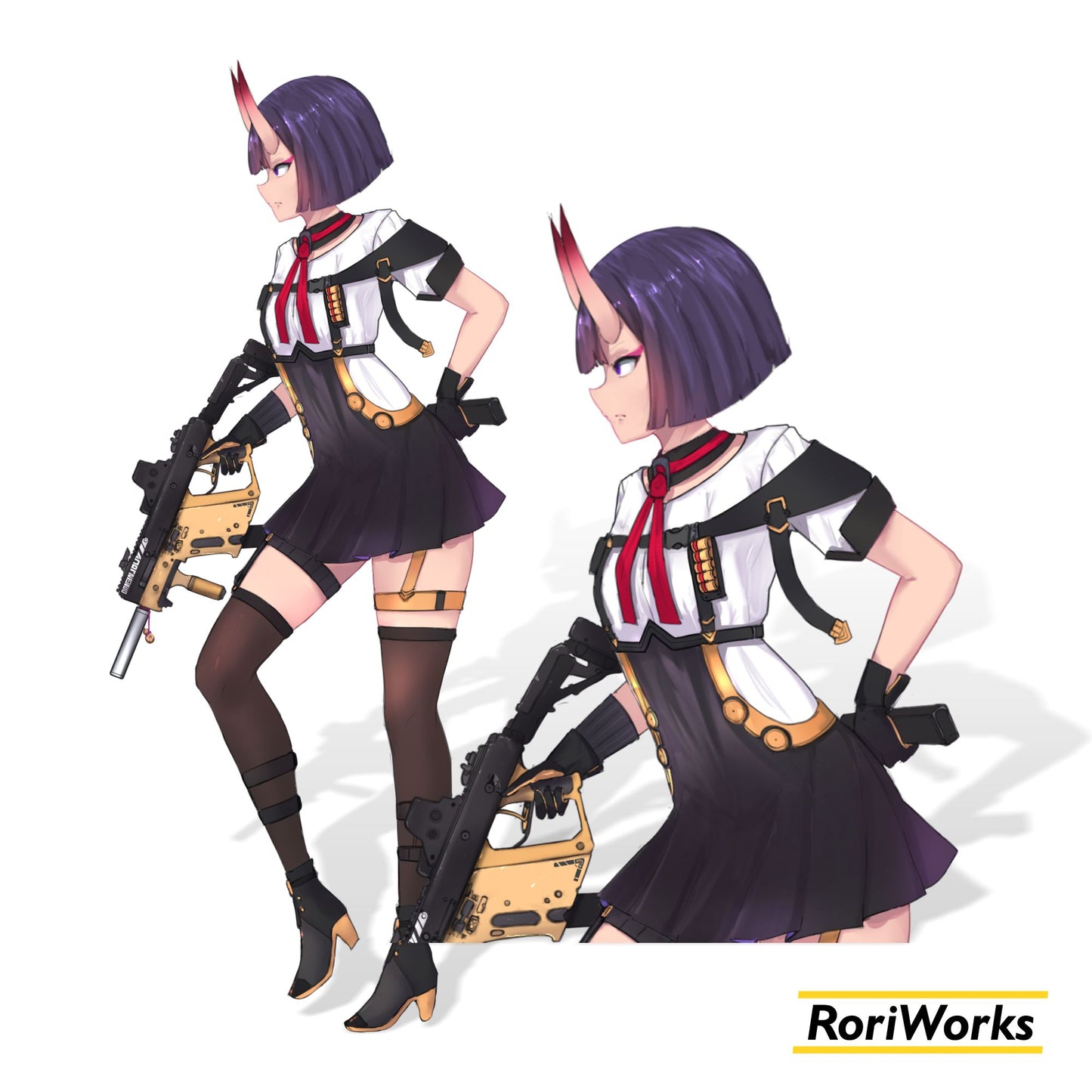 Shuten Douji x Vector - Sticker