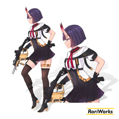 Shuten Douji x Vector - Sticker