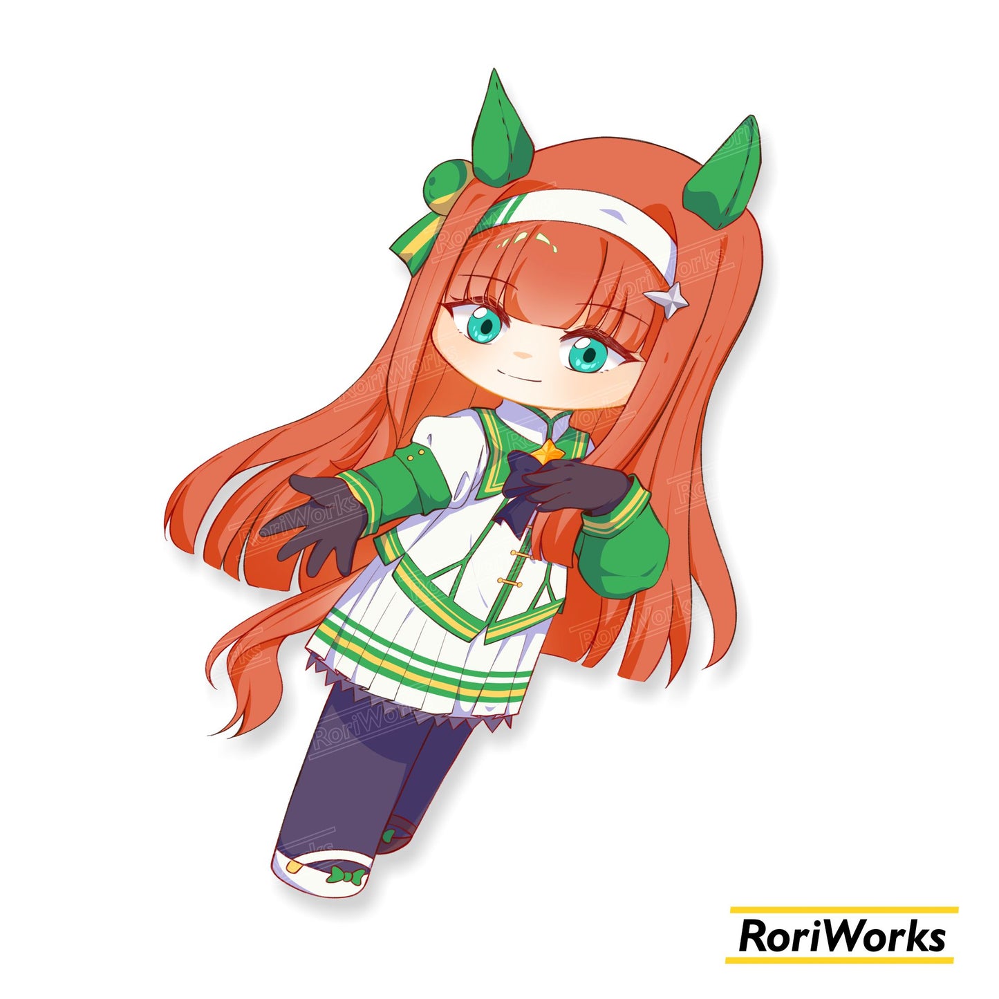 Silence Suzuka (Chibi) - Sticker
