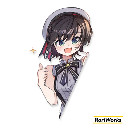 Subaru - Peeking Sticker