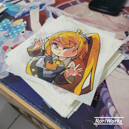 Neru (Chibi) - Reverse Sticker