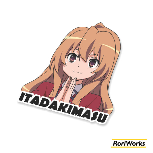 Taiga Itadakimasu - Sticker