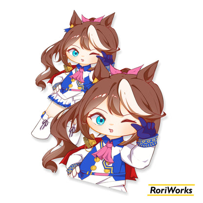 Tokai Teio (Chibi) - Sticker