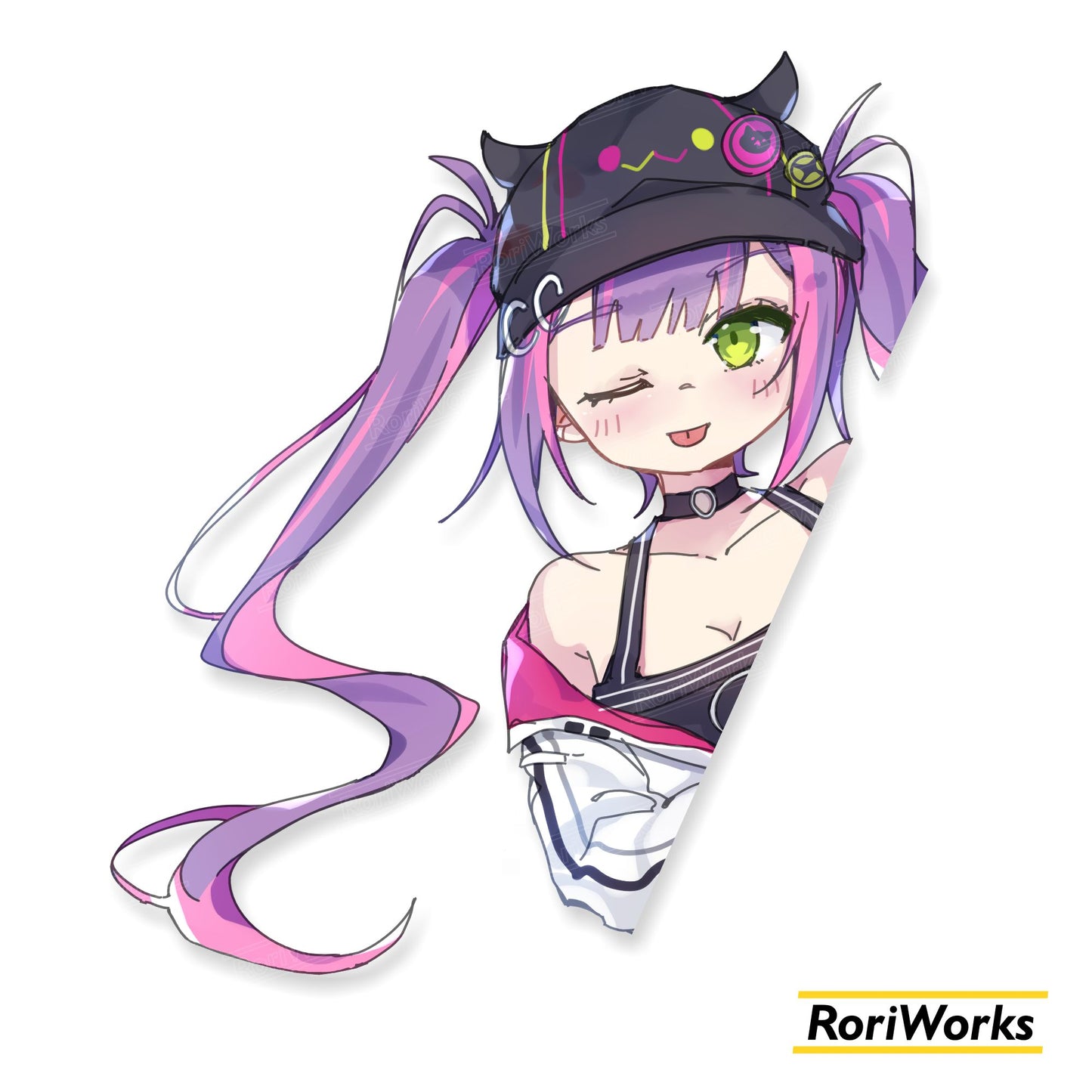 Towa - Peeking Sticker