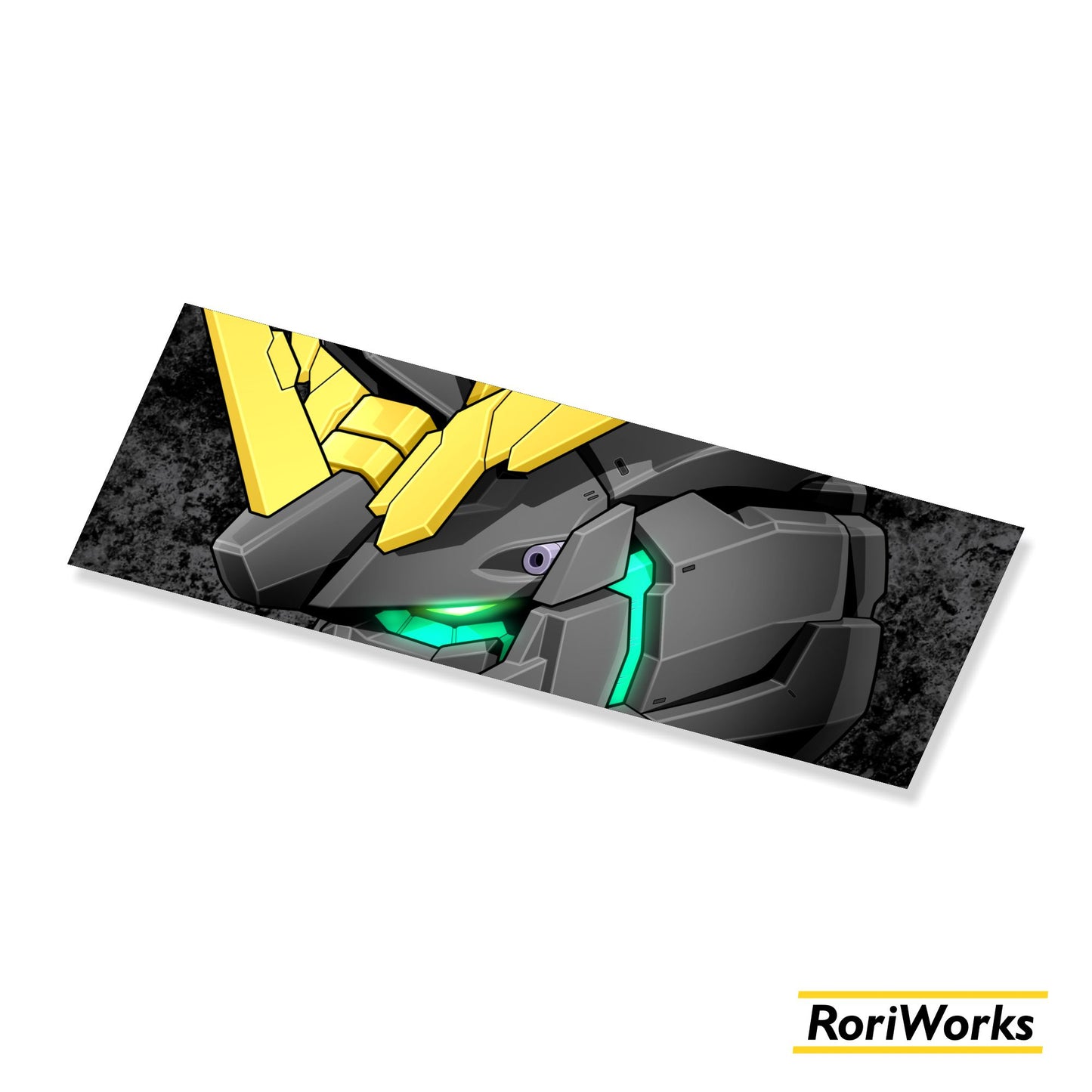 Unicorn Gundam Banshee Head (Awaken) - Sticker