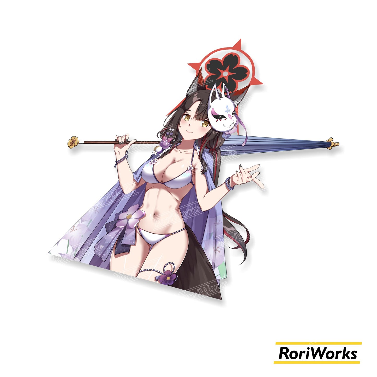 Wakamo (Swimsuit) - Sticker