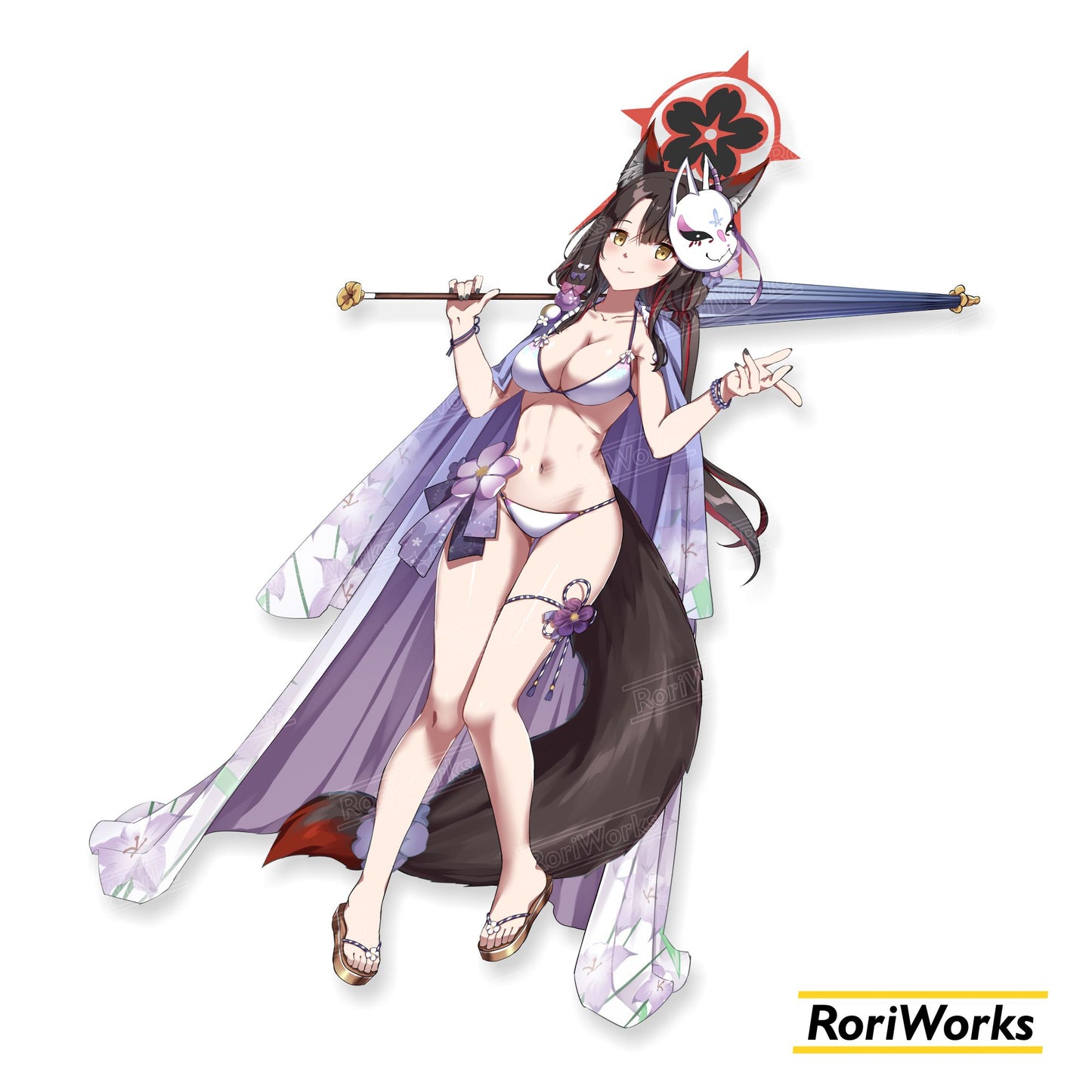 Wakamo (Swimsuit) - Sticker
