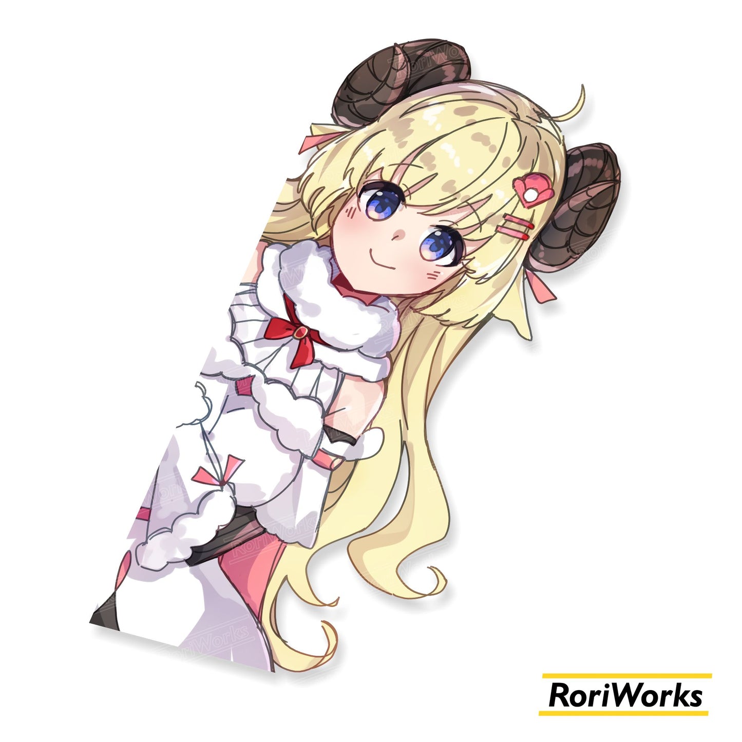 Watame - Peeking Sticker
