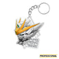 Wing Gundam Snow White Head - Keychain