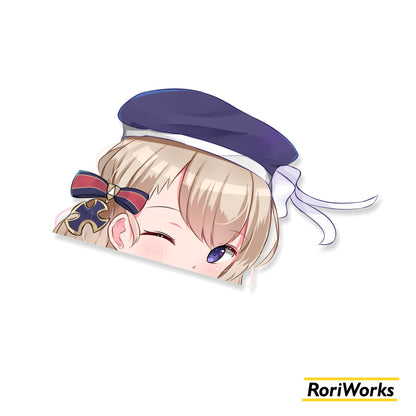 Azur Lane Starter Ships - Peeking Sticker