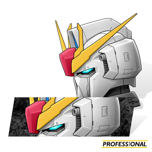 Zeta Gundam Head - Sticker