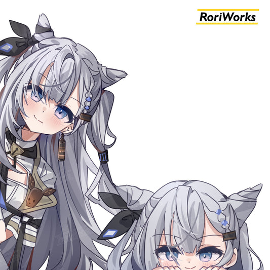 Zeta - Peeking Sticker