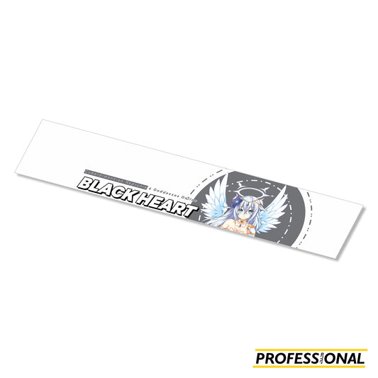 Black Heart - Banner Sticker