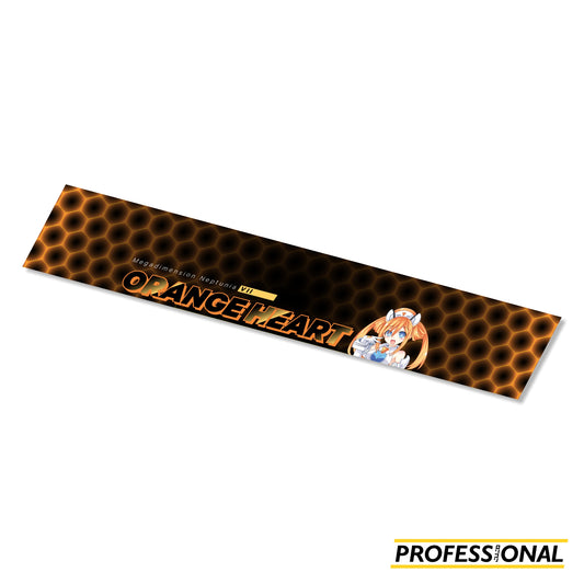 Orange Heart - Banner Sticker