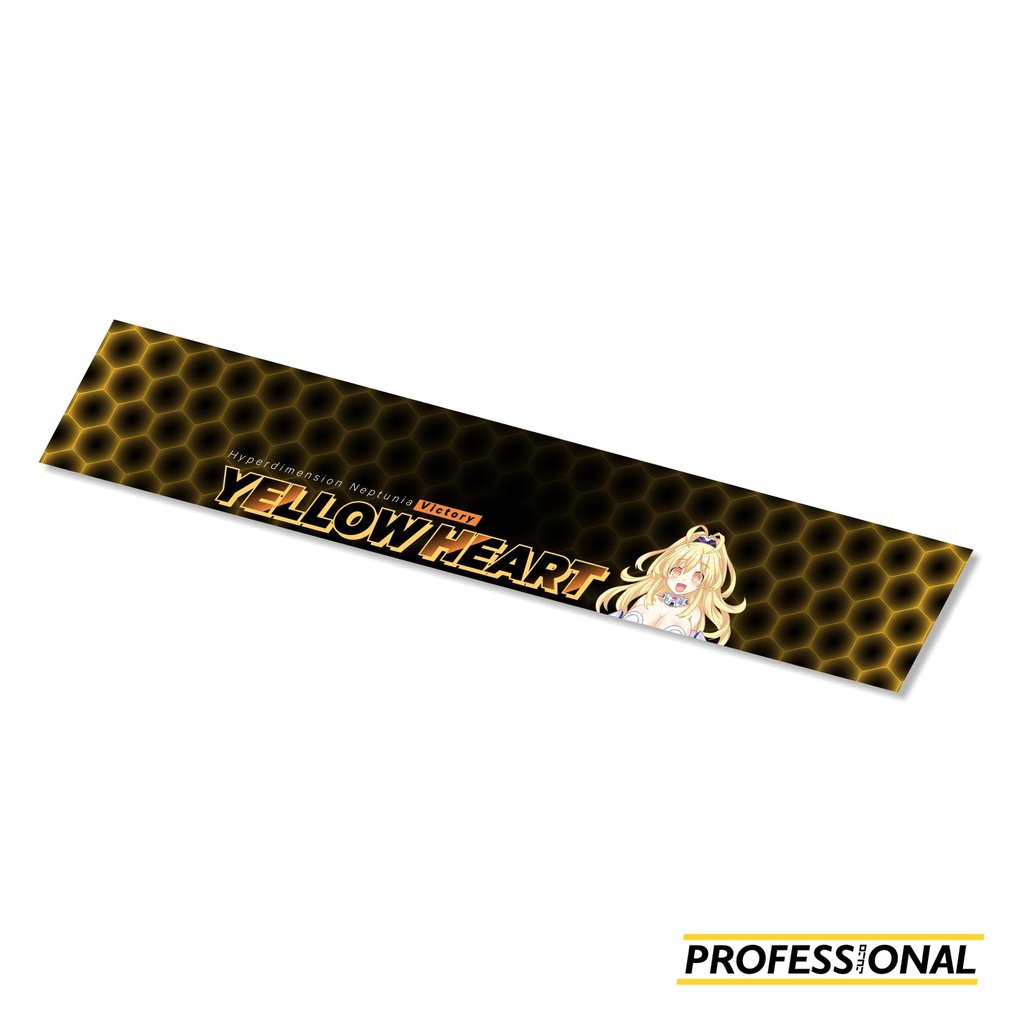 Yellow Heart - Banner Sticker