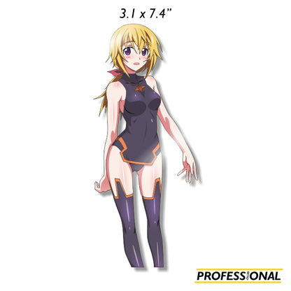 Infinite Stratos Girls - Die cut Sticker