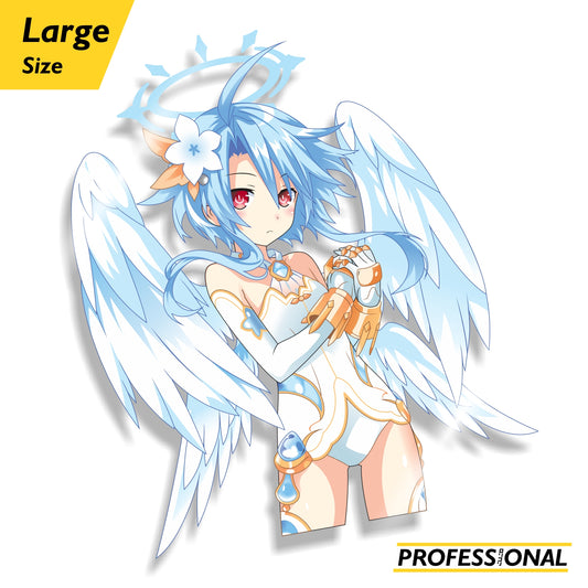 White Heart - Large Sticker