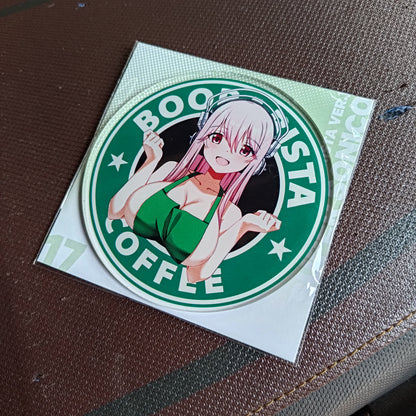 Super Sonico (Boobarista Ver.) - Coaster