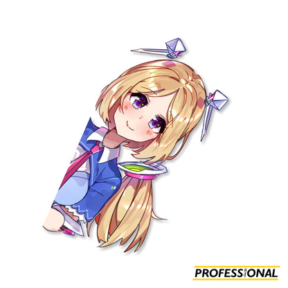 Aki - Peeking Sticker