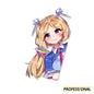 Aki - Peeking Sticker