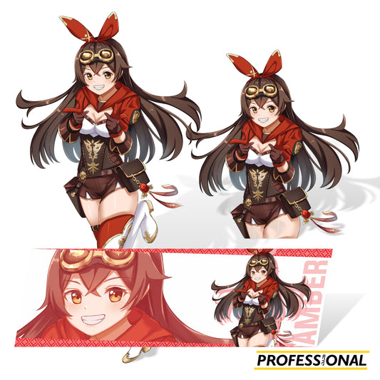 Amber - Sticker Bundle