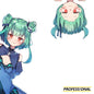 Rushia - Peeking Sticker