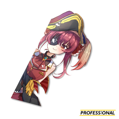 Marine - Peeking Sticker