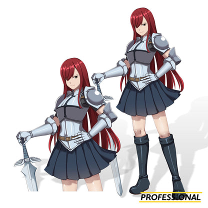 Erza - Sticker