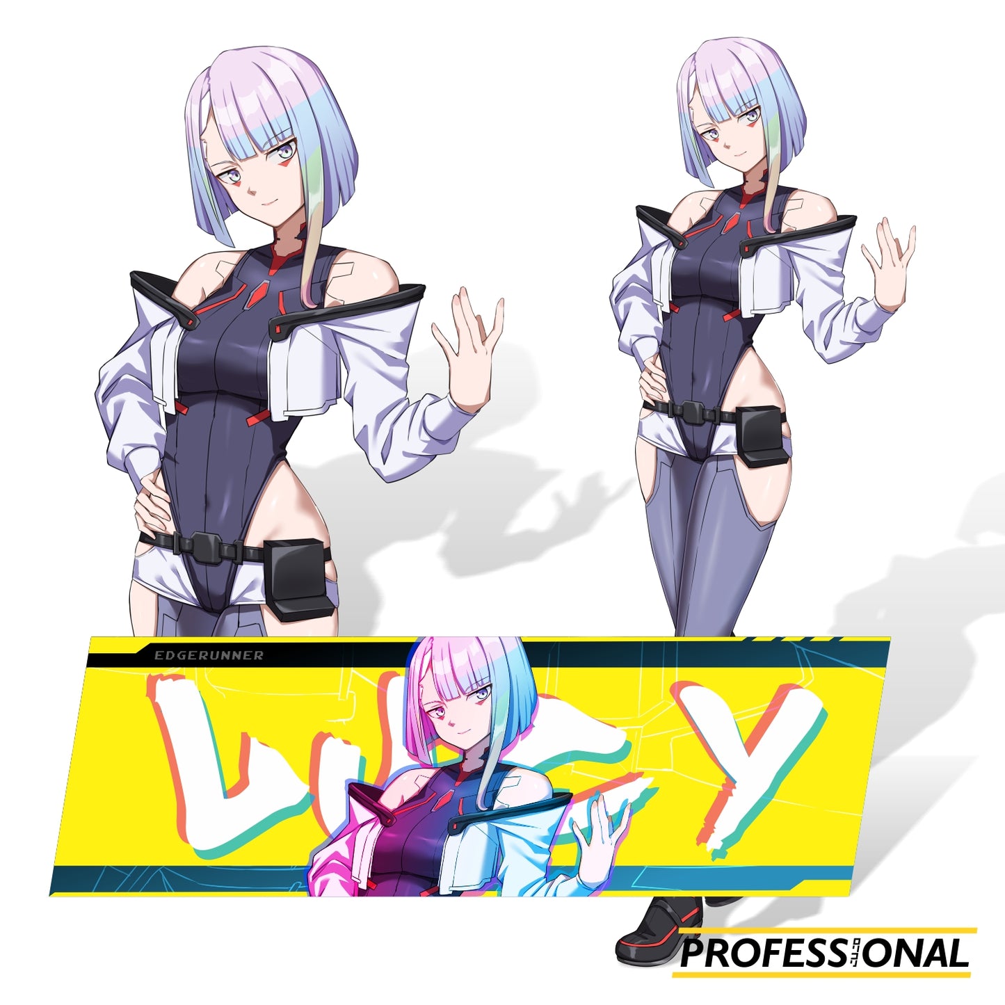 Lucy Cyberpunk - Sticker