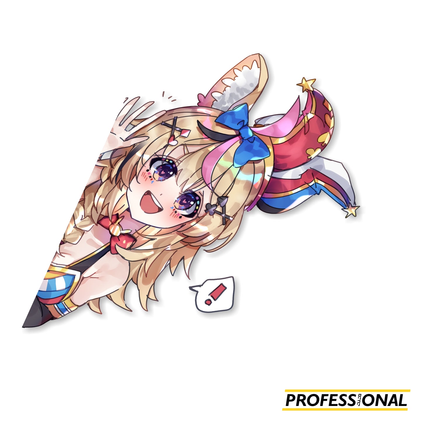 Polka - Peeking Sticker
