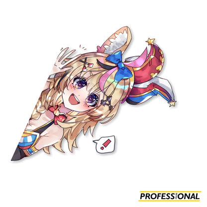 Polka - Peeking Sticker