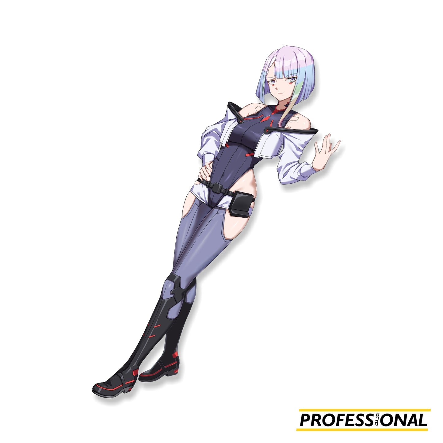 Lucy Cyberpunk - Sticker