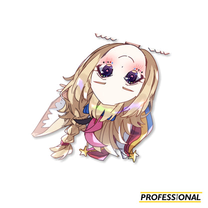 Polka - Peeking Sticker