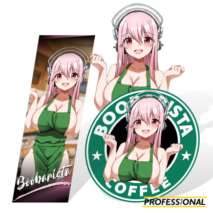 Super Sonico (Boobarista Ver.) - Sticker