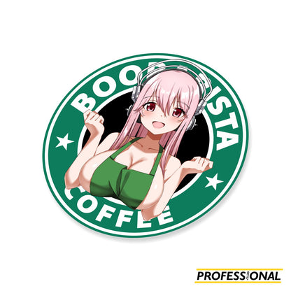 Super Sonico (Boobarista Ver.) - Sticker