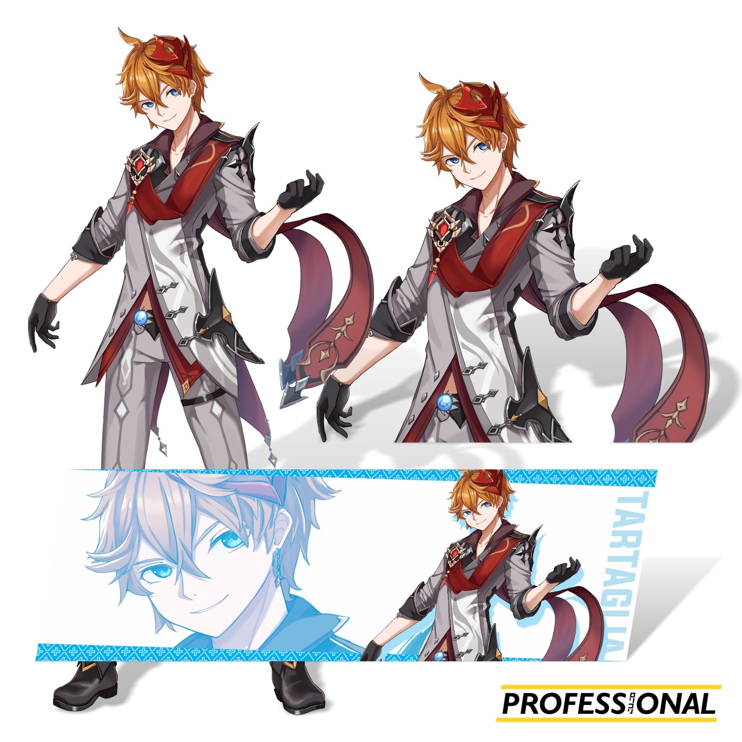 Tartaglia (Childe) - Sticker