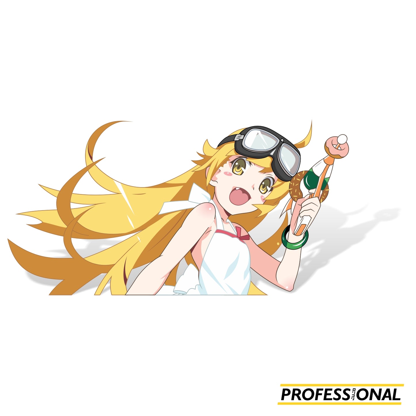 Shinobu Oshino (Donut Gunner Ver. 2.0) - Sticker Bundle