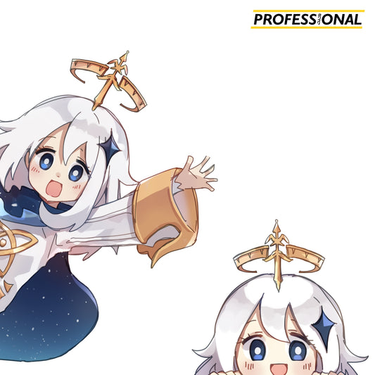 Paimon - Peeking Sticker