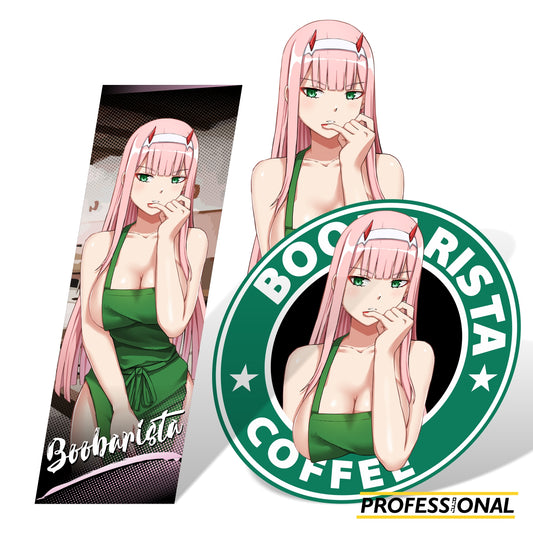 Zero Two (Boobarista Ver.) - Sticker Bundle