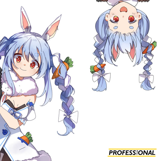 Pekora - Peeking Sticker