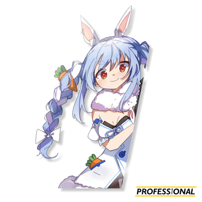 Pekora - Peeking Sticker