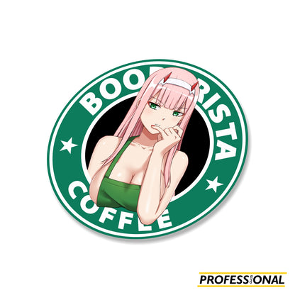 Zero Two (Boobarista Ver.) - Sticker Bundle