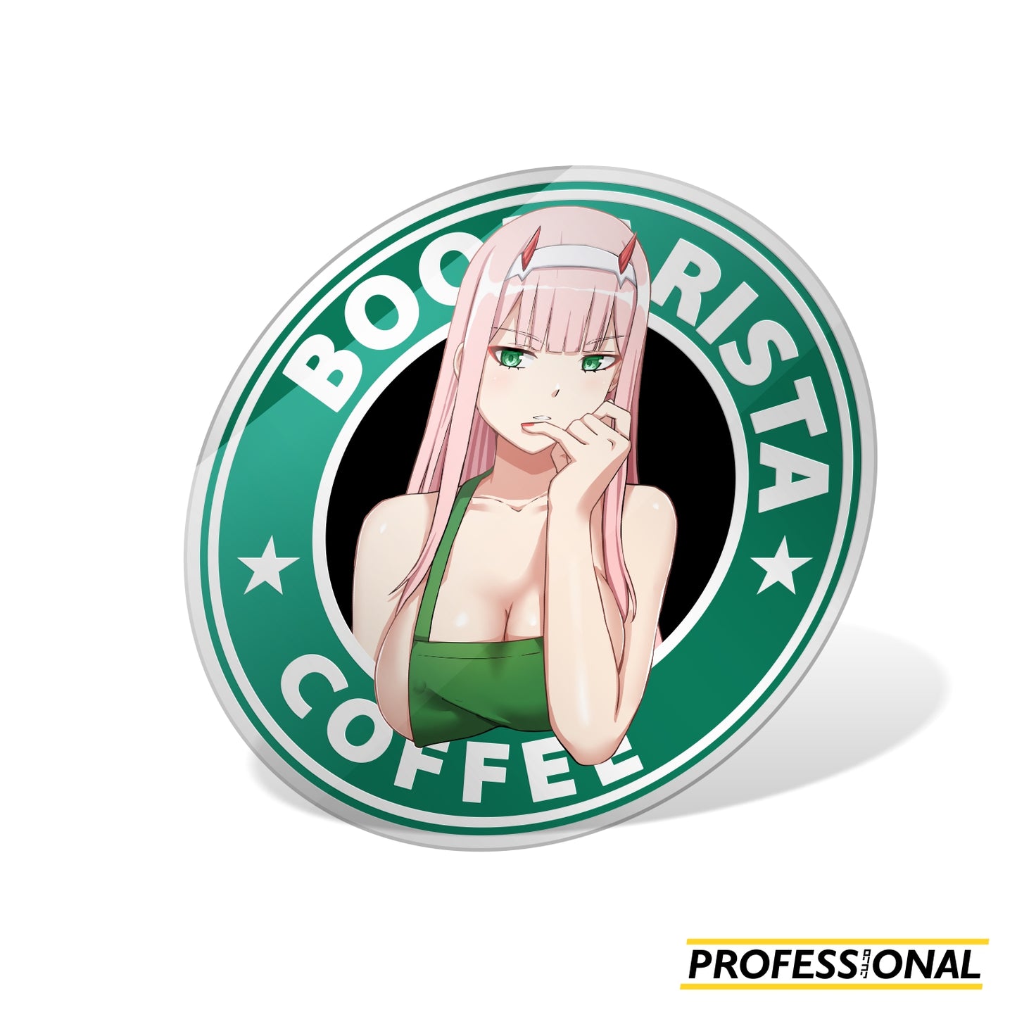 Zero Two (Boobarista Ver.) - Coaster