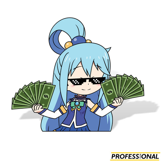 Aqua - Die cut Sticker