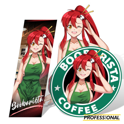 Yoko (Boobarista Ver.) - Sticker