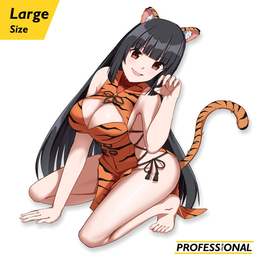 Yumeko (CNY Tiger Ver.) - Large Sticker