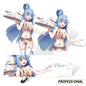 Aqua (Klutzy Maid Ver.) - Sticker Bundle